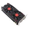 Grafikkarte 6GB GDDR5 192BIT Doppellüfter PCIE 2.0 16X Slot Unterstützt DVI VGA High-Definition Multimedia Interface Gaming-Grafikkarte