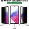 Film de protection - Booling - pour Samsung Galaxy A53 5G - Verre trempé - Anti-espion - 3 pièces