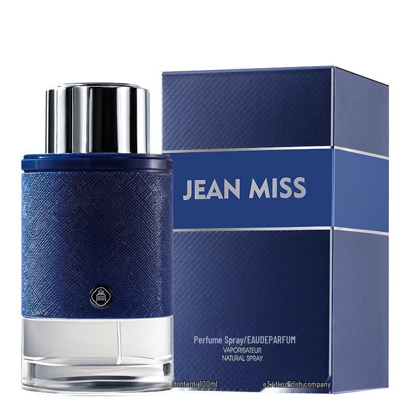 Small Town Yika Blue: Men's Perfume with Woody Notes, Long-lasting Light Fragrance, Douyin Hot Item, Ideal for Students