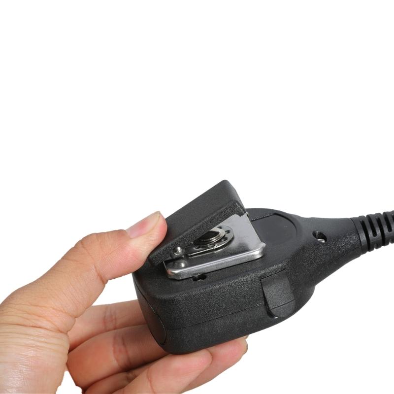 Replacement Handheld Speaker Microphone for IC-F1000 IC-F2000 Two Way Radio Speaker Mic with Back Clip & 3.5mm Port