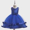 2024 Beaded Princess Tutu Dress for Girls - Flower Girl Wedding Attire