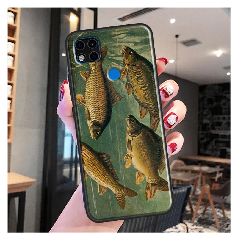 CARP FISH FISHING Case For Xiaomi Redmi Note 10 Pro Note 9 Pro Note 11 Pro 8T 9S 10S 10 9A 9T 9C Cover Case
