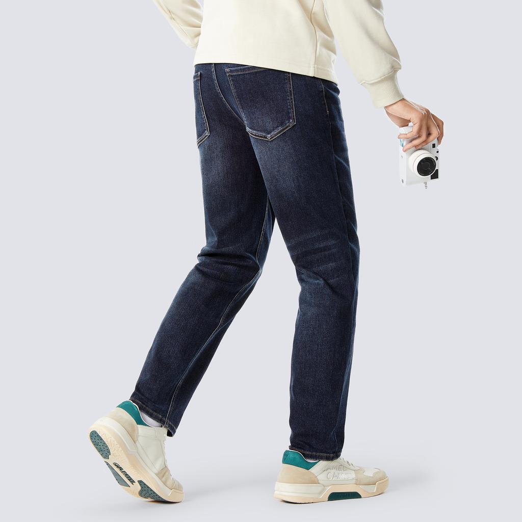 Camel Urban Function Series Jeans Men's Moderate Straight Fit Pants M13CAJB094