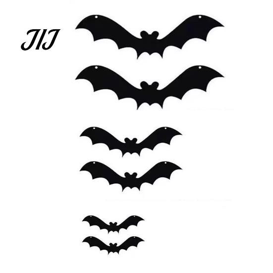 Gruselige Eingang Dekoration Halloween 3D Beleuchtete Fledermaus Wanddekoration, Abnehmbare Filz Fledermaus Aufkleber, Verschiedene Montierte Verzierungen Größe, LED Leuchtende Haftsticker