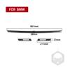 Rear Trunk Panel Trim Real Carbon Fiber Sticker Cover For BMW 7 Series F01 2009-2014 Car Exterior Decoration
