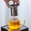 MULTIPOTENT High Borosilicate Glass Teapot with Steel Infuser