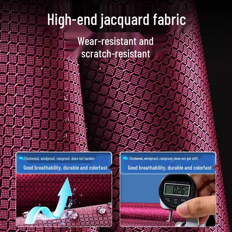Poncho Impermeable Jacquard Oversized Premium para Patinetes Eléctricos y Motocicletas - Grueso, Cobertura de Cuerpo Completo, Anti-Lluvia Fuerte (Persona individual/doble)