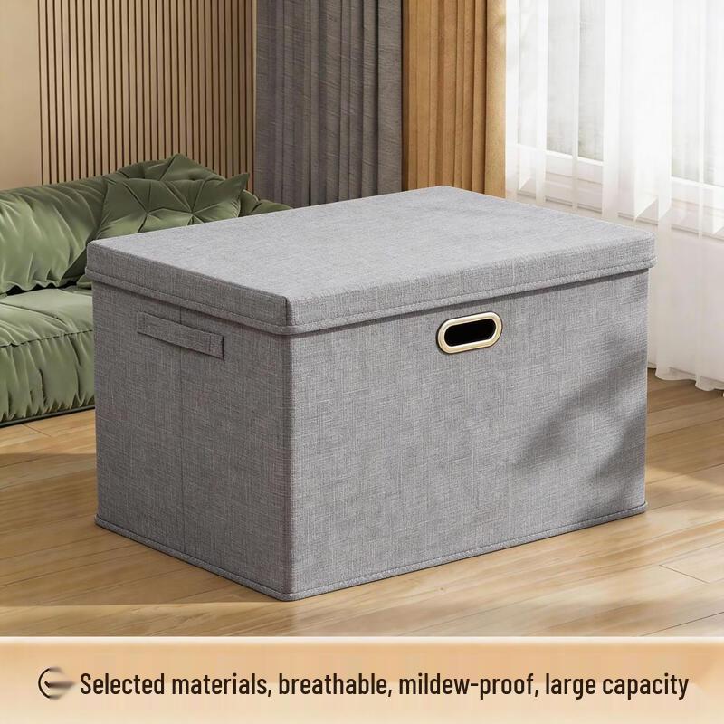 Foldable Cotton Linen Storage Box