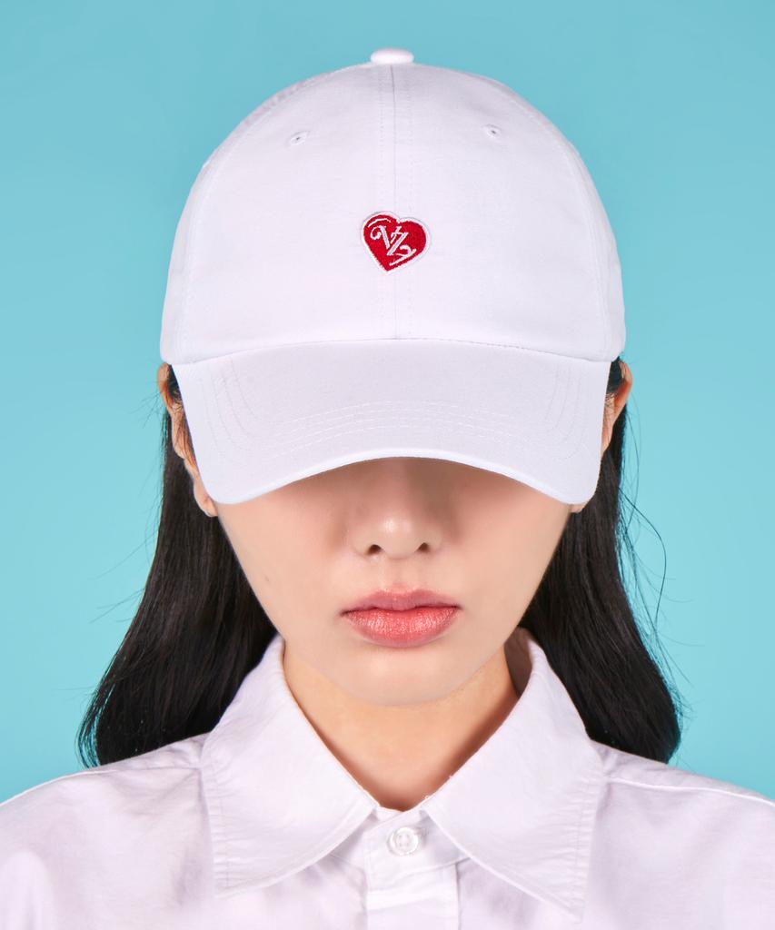 Bajal Heart Logo Oxford Oversized Ball Cap (3 Colors)