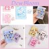 Cute Cartoon Mini Wallet Oxford Cloth Material Snap Closure Unisex Street Style