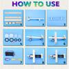 Electric Glider Model Kit Toys for Children Education Science Child Experiment Physics Toy Wood Model DIY Aircraft Modeling Gift