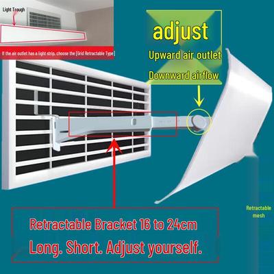 YIXI Aircondition Vindafviser