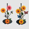 Kitchen Decorative Accessories RoomLiving Room Butterfly 3D Paper Towel Holder Metal Art Sunflower Paper Towel Holder