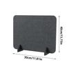 40x60cm Desk Screen Felt Baffle Anti-foam Sound-absorbing Partition Board Student Desk Polyester Fiber Isolation Board