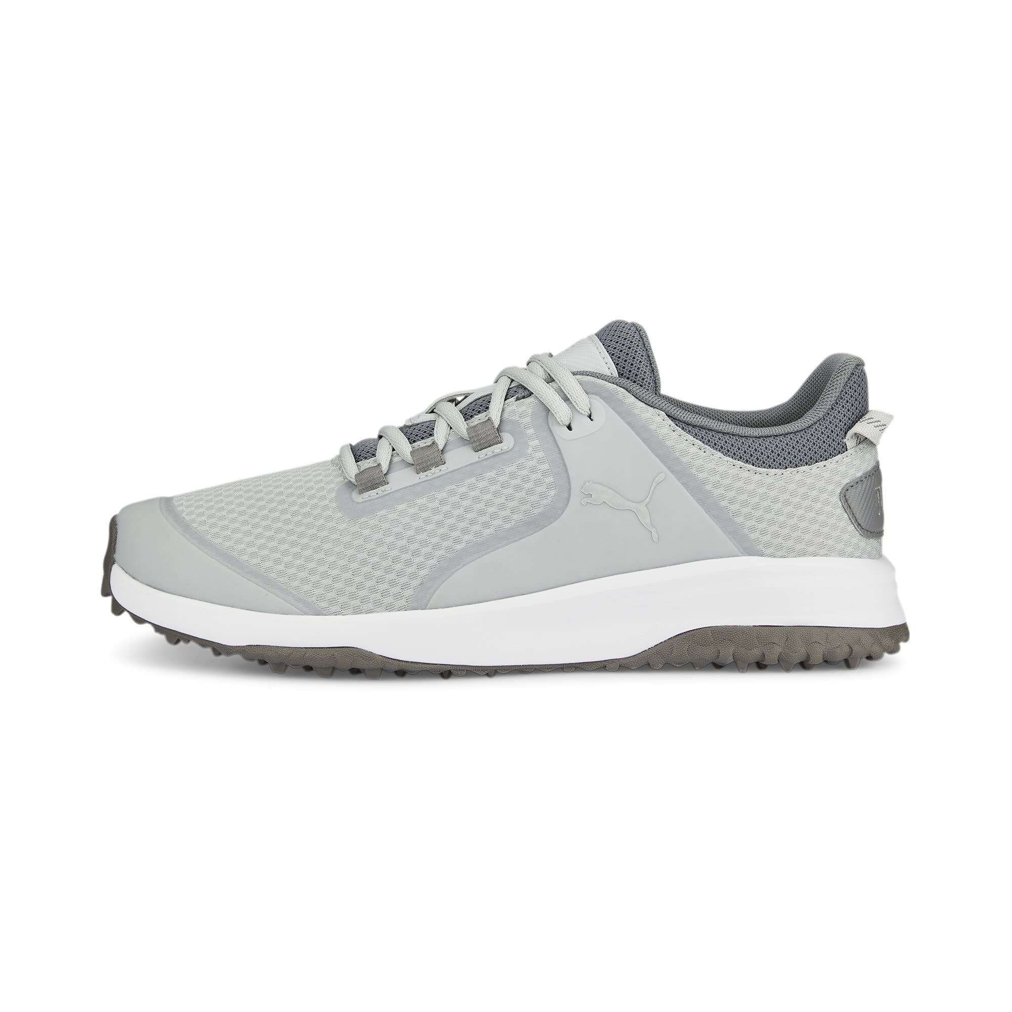 

Golf Shoes Fusion Grip Flat Light Shade cm [PUMA] Men s Gray/PUMA Silver/Quiet 25.5