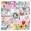 50-100 New International Nurses Day Personalized Waterproof Graffiti Stickers for Car, Luggage, and Water Bottle