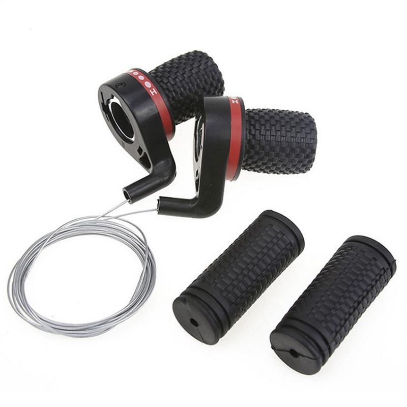 Mountain Bicycle Bike Speed Shifter Shift Derailleur Handle Twist Grip Gear Cycling Speed Control Knob Travel