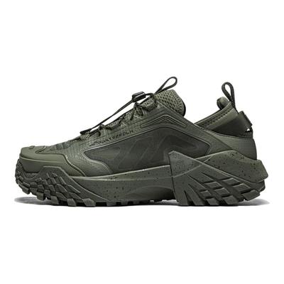 Li Ning CF Series Lin Chuan SS Shock Absorbing Wear Resistant Low Top Casual Shoes Men Casual Shoes Green AGLU143-1