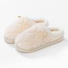 Autumn and Winter Plush Cotton Slippers Indoor Home Non-slip Soft Sole Piled Thickened Couple Warm Cotton Shoes