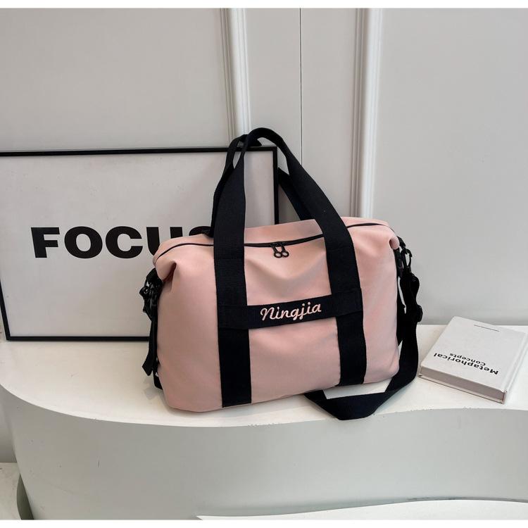 Short-Distance Travel Bag Men's Portable Large Capacity Luggage Bag Women Multi-Functional Sports Yoga Bag Dry Wet Separation Storage Bag