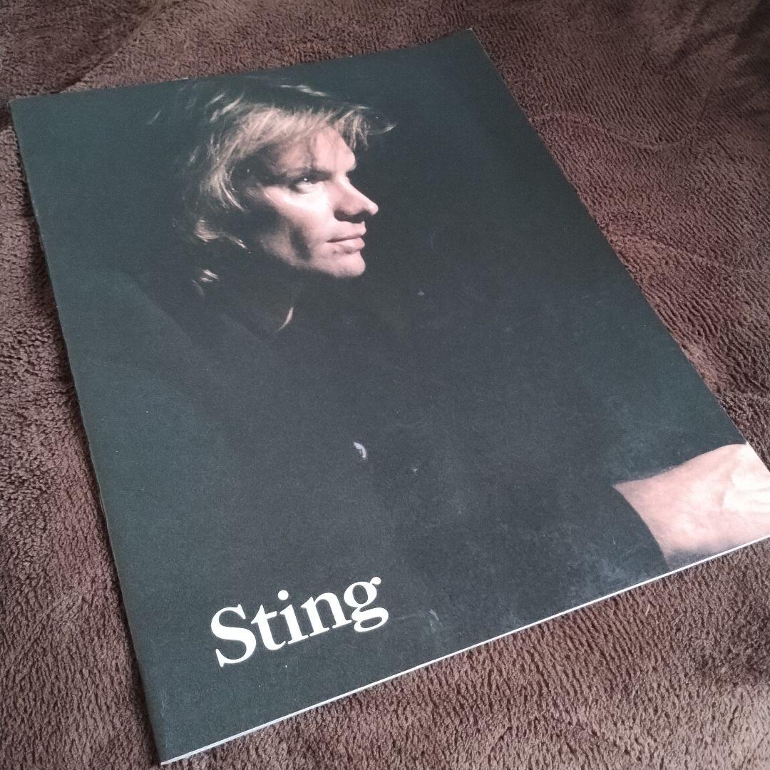 

[USED] Sting pamphlet nothing like the sun