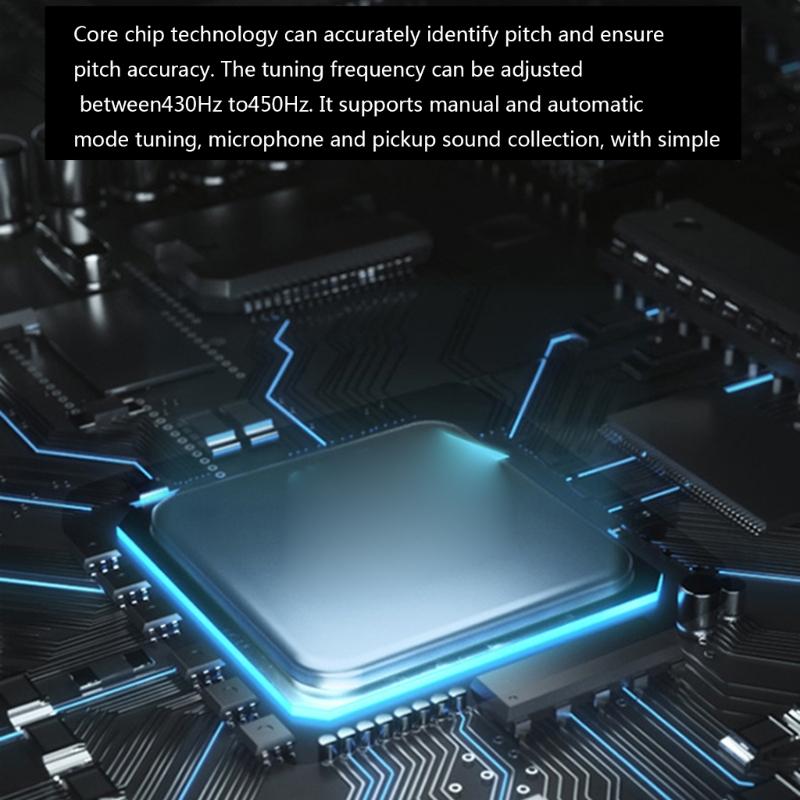 3 Function Wind Instrument Tuner With Precisions Sensor and Quickly Install for Professional Performances