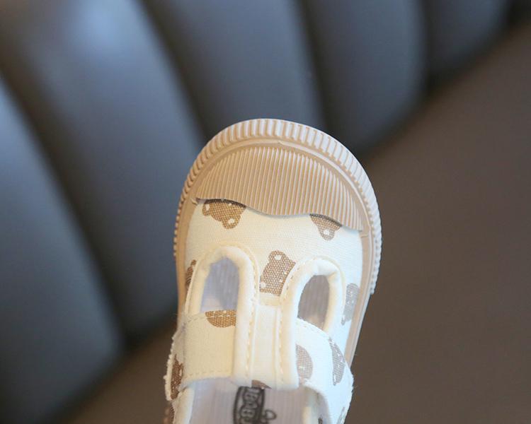 Cartoon Canvas Baby Shoes: Soft Sole, TPR Bottom, for Toddlers, Boys, and Girls - Spring/Autumn Edition