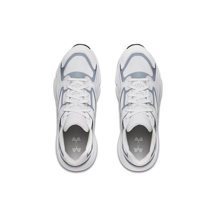 Under Armour Forge Series 96 Lightweight Comfortable Low-Top Dad Shoes Unisex Sneaker Gray White 3021987-102