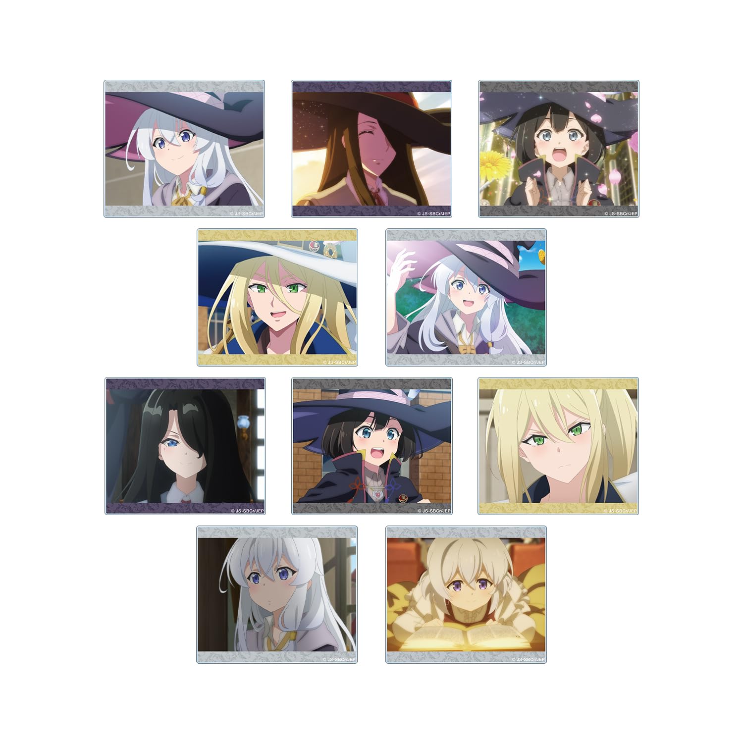 

Wandering The Journey of Elaina Trading Scene Acrylic Cards 2 Box Witch Vol. 10-Piece