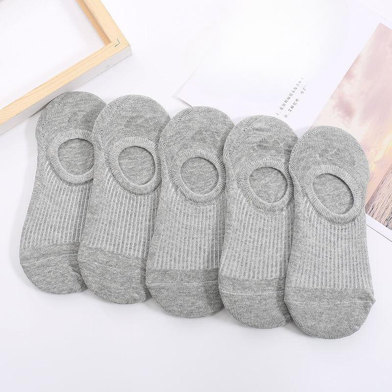Women Spring and Summer Shallow Mouth Invisible Do Not Drop with Short Tube Cotton Socks