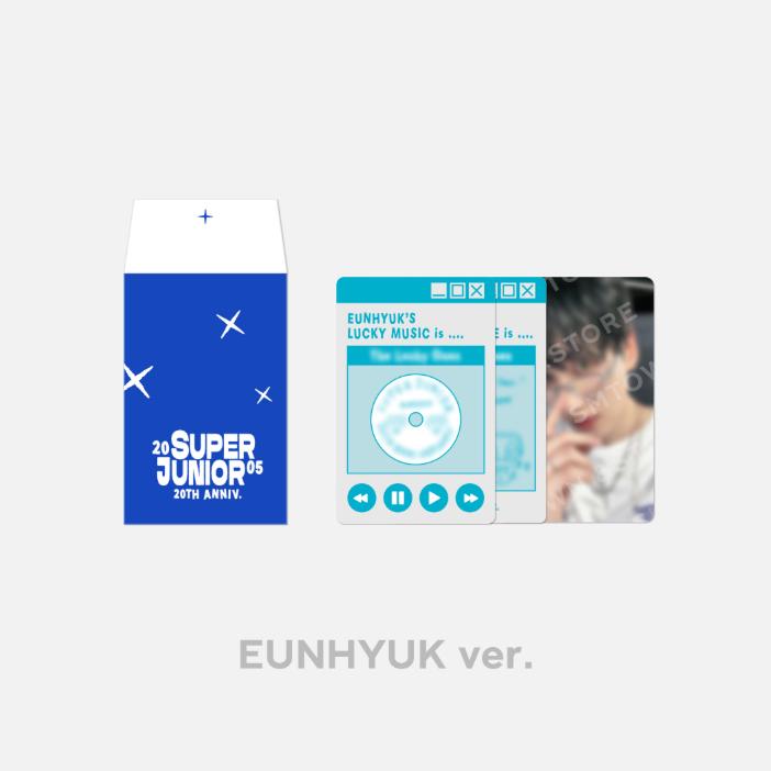 Pre-order SUPER JUNIOR 20th Anniversary Lucky Card Set