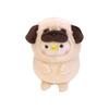 Sun Arrow Kanaheis Kleintier Mops Pisuke Plüschtier K-9575 H12,5 x B10,5 x T8,5cm