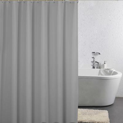 Tenda da Doccia in Plastica, Tenda da Bagno Moderna Monocolore, Tenda da Doccia Impermeabile con Occhielli Metallici per Arredo Bagno