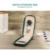 Genuine Leather Storage Case Portable Travel Watch Cases Handmade Portable Jewelry Accessory Organizer Box for Men Women