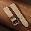 20mm 22mm Wristband Quick Release Soft Suede Watch Strap Brown Watch Bands Business Calfskin Bracelet Belt Women&Men Accessories