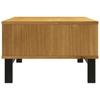 FLAM Coffee Table 100 X 50 X 32.5 Cm Solid Pine Wood