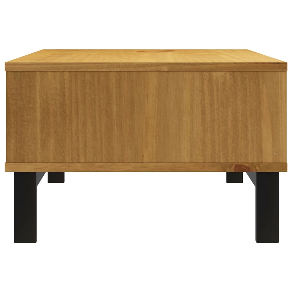 FLAM Coffee Table 100 X 50 X 32.5 Cm Solid Pine Wood