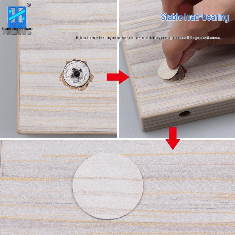 PVC Dustproof Screw Hole Cover Sticker - Furniture & Grout Concealer
