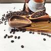 Wooden Coffee Beans Dosing Trays Shovel Scoops With Spray Bottle Set Dosing Cup Espresso Coffee Accessories Bean Kitchen Tools