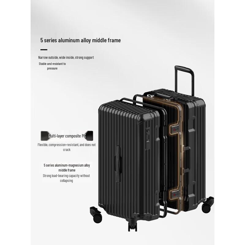 OIWAS Big Collector Series Four-Six Split Travel Suitcase