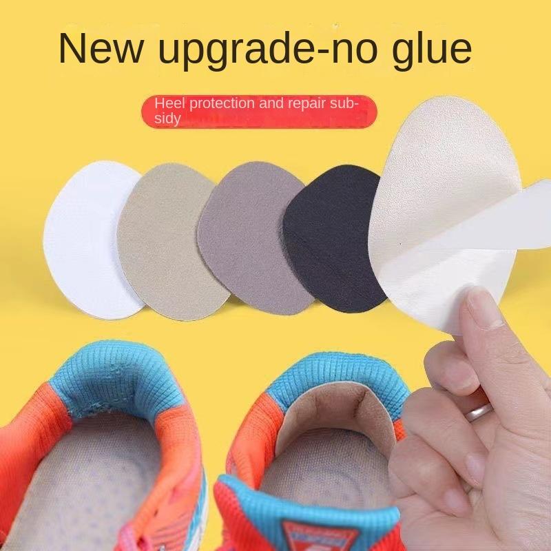 Fashion 4/6 Pcs Sports Shoes Patches Vamp Repair Shoe Insoles Patch Sneakers Heel Protector Adhesive Patch Repair Shoes Heel Foot Care