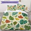 Cute Cartoon Pattern Bedding uilt Set uilt Cover Pillowcase Home Decoration Birthday Gift (1 * duvet cover + 2 * pillowcase  without core)48