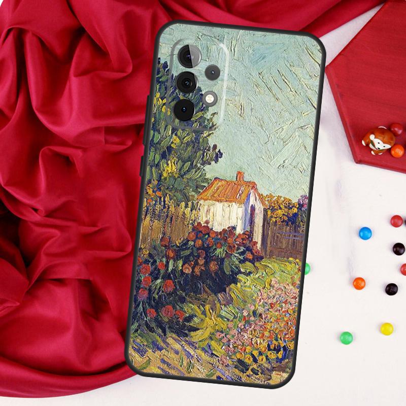 Custodia Pittura ad Olio di Van Gogh per Samsung Galaxy A56 A36 A26 A16 A05 A06 A22 A32 A52 A54 A34 A14 A55 A15 A53 A33 A35