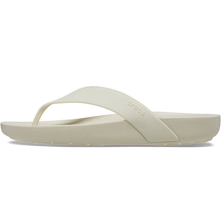 Crocs Casual Breathable Sports Slippers Women Slippers Bone-White 208218-2Y2