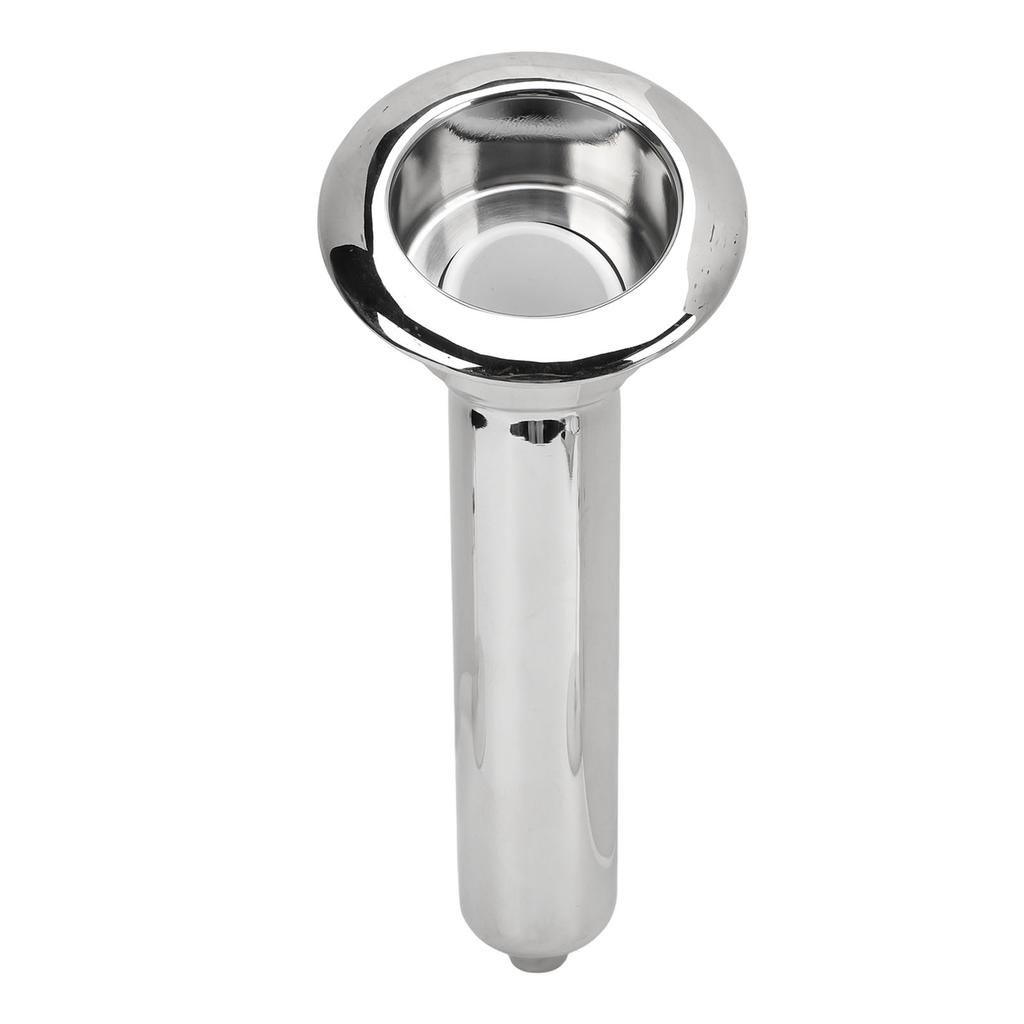 Boat Rod Cup Holder 316 Stainless Steel 280mm Rustproof Long Lasting Life Universal for Yachts Marines 30 degrees
