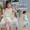 Girls' Summer Dress Princess Dress 2026 New Dress Girls' Summer Vest Dress Children's Summer Dress Long Dress