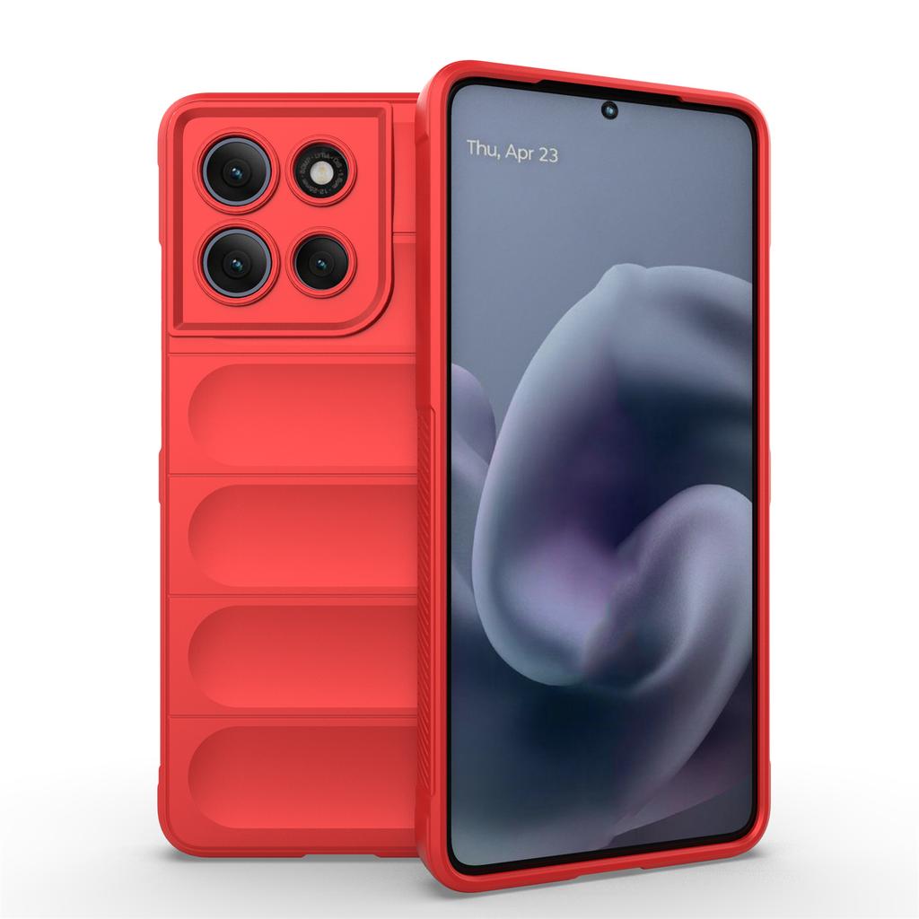 Für Motorola Moto G86 Power 5G Hülle Sturzsichere Weiche TPU Robuste Handy-Rückabdeckung