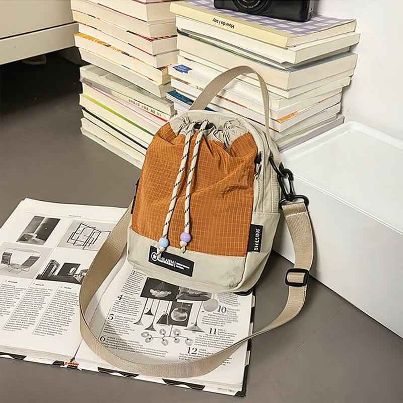 VICTORIATOURIST Men s Casual Drawstring Sling Bag