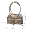 Ladies Elegant PU Shoulder Bag Fine Workmanship and Temperamental Handbag Exquisite Gift for Ladies Birthday