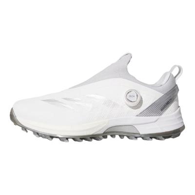 Adizero ZG BOA Sin Clavos Golf Blanco Plata Metálico Zapatillas Hombre Blanco Nube Gris Sólido Claro IH3357